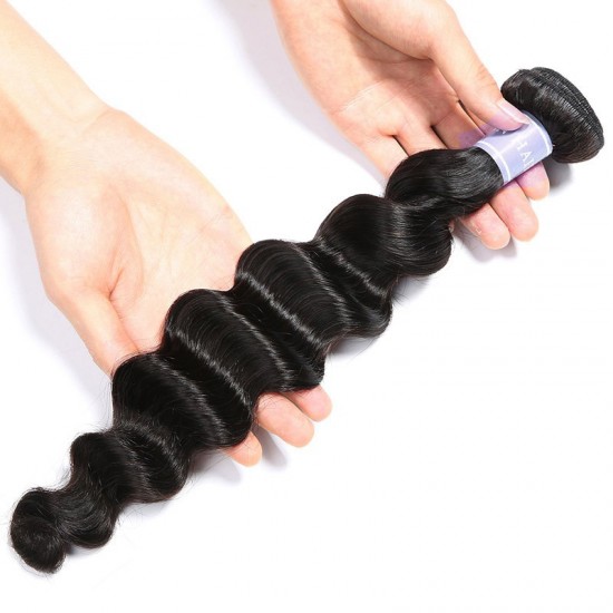 【12A 3PCS】Merula Virgin Brazilian loose deep ocean wave Human Hair Beautiful Weave Hair 3 Bundles deal 【12A 3PCS】Merula Virgin Brazilian loose deep ocean wave Human Hair Beautiful Weave Hair 3 Bundles deal