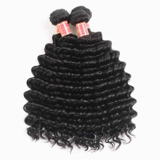 【12A 4PCS】Clearance sale Merula Virgin Malaysian deep wave Human Hair Beautiful Weave Hair 4 Bundles deal 【12A 4PCS】Clearance sale Merula Virgin Malaysian deep wave Human Hair Beautiful Weave Hair 4 Bundles deal