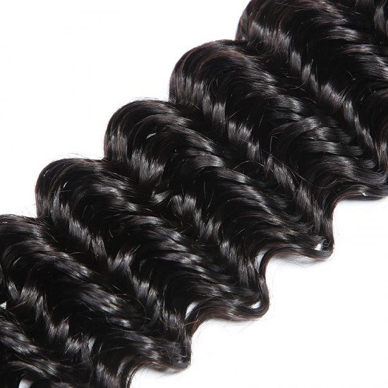 【12A 3PCS】On sale Merula Virgin Brazilian deep wave Human Hair Beautiful Weave Hair 3 Bundles deal 【12A 3PCS】On sale Merula Virgin Brazilian deep wave Human Hair Beautiful Weave Hair 3 Bundles deal