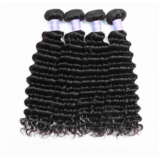 【12A 3PCS】On sale Merula Virgin Brazilian deep wave Human Hair Beautiful Weave Hair 3 Bundles deal 【12A 3PCS】On sale Merula Virgin Brazilian deep wave Human Hair Beautiful Weave Hair 3 Bundles deal