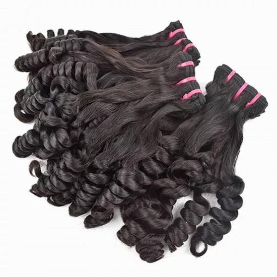400g Spring Roll Spanish curl Super double drawn Mink Virgin Indian human hair Hot selling Merula official store 400g Spring Roll Spanish curl Super double drawn Mink Virgin Indian human hair Hot selling Merula official store