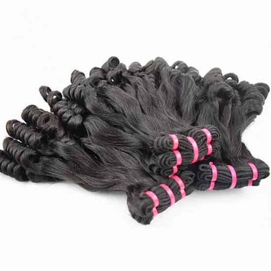 400g Spring Roll Spanish curl Super double drawn Mink Virgin Indian human hair Hot selling Merula official store 400g Spring Roll Spanish curl Super double drawn Mink Virgin Indian human hair Hot selling Merula official store