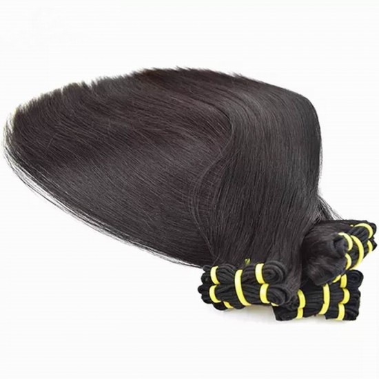 300g Super double drawn Virgin Indian hair silky bone straight soft silky texture natural #1B color Merula thick bundles 300g Super double drawn Virgin Indian hair silky bone straight soft silky texture natural #1B color Merula thick bundles