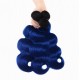 1B/Blue New time fashionable type Body wave 3 bundles human hair extensions two tone colors closure frontal optional 1B/Blue New time fashionable type Body wave 3 bundles human hair extensions two tone colors closure frontal optional