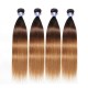 1B/4/30 three tone dark brown straight 3 bundles human hair weave closure frontal available Forever love 1B/4/30 three tone dark brown straight 3 bundles human hair weave closure frontal available Forever love