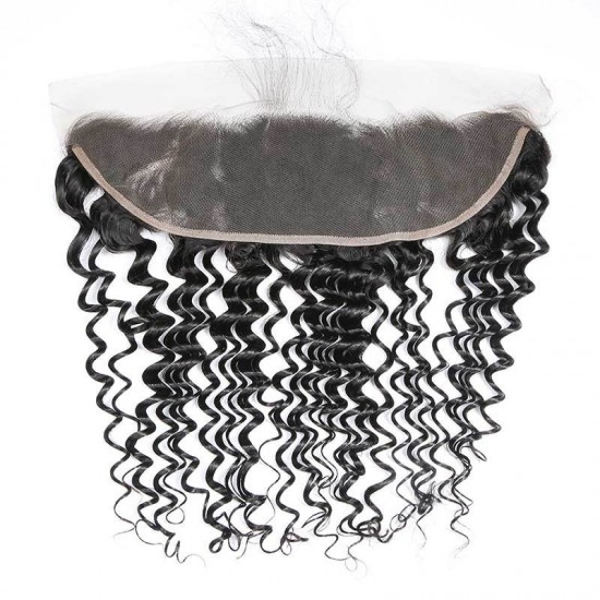Deep Wave Virgin hair Lace frontals 13x4 13x6 Transprent undetectable HD lace preplucked single knotted 1 pack Deep Wave Virgin hair Lace frontals 13x4 13x6 Transprent undetectable HD lace preplucked single knotted 1 pack