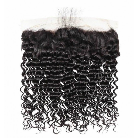 Deep Wave Virgin hair Lace frontals 13x4 13x6 Transprent undetectable HD lace preplucked single knotted 1 pack Deep Wave Virgin hair Lace frontals 13x4 13x6 Transprent undetectable HD lace preplucked single knotted 1 pack