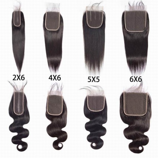 Top lace closures 4x4 5x5 6x6 7x7 Transparent HD lace preplucked small knots natural hairline Body Wave Virgin human hair 1 pack Top lace closures 4x4 5x5 6x6 7x7 Transparent HD lace preplucked small knots natural hairline Body Wave Virgin human hair 1 pack