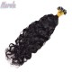 Water Wave Ktips flat tip virgin Hair Extensions silky texture keratin tip Real Human Hair 100g Water Wave Ktips flat tip virgin Hair Extensions silky texture keratin tip Real Human Hair 100g