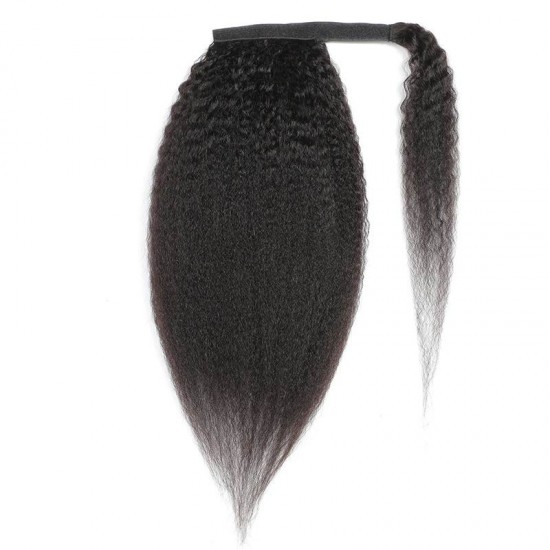 Drawstring Ponytails Kinky straight Brazilian virgin human hair extensions different textures available 120g/pack Drawstring Ponytails Kinky straight Brazilian virgin human hair extensions different textures available 120g/pack