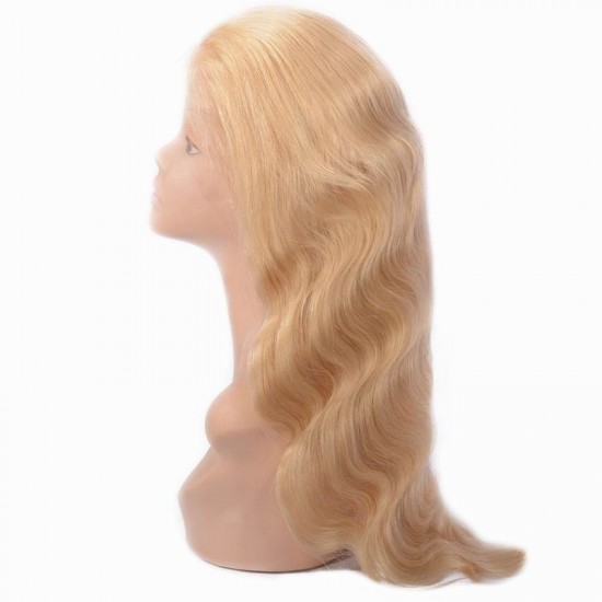 Great buy affordable 13x4 HD frontal blonde 613 wig body wave straight different densities Human hair Premade front wigs Great buy affordable 13x4 HD frontal blonde 613 wig body wave straight different densities Human hair Premade front wigs