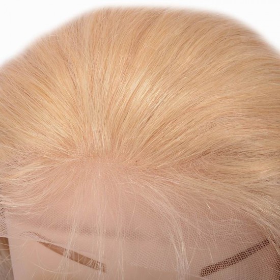 Great buy affordable 13x4 HD frontal blonde 613 wig body wave straight different densities Human hair Premade front wigs Great buy affordable 13x4 HD frontal blonde 613 wig body wave straight different densities Human hair Premade front wigs