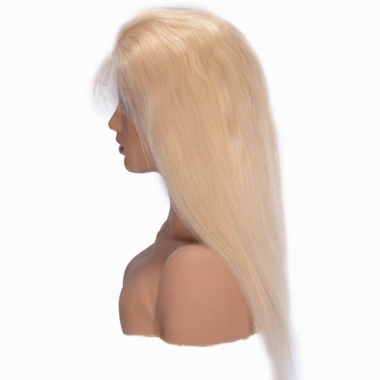 Great buy affordable 13x4 HD frontal blonde 613 wig body wave straight different densities Human hair Premade front wigs Great buy affordable 13x4 HD frontal blonde 613 wig body wave straight different densities Human hair Premade front wigs