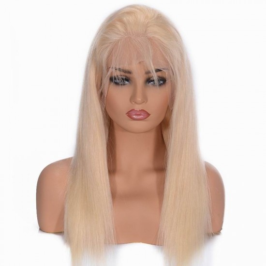 Great buy affordable 13x4 HD frontal blonde 613 wig body wave straight different densities Human hair Premade front wigs Great buy affordable 13x4 HD frontal blonde 613 wig body wave straight different densities Human hair Premade front wigs