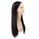 Merula Virgin human Hair Glueless headband wig machine weave wig with combs inside silky straight human hairs heavy looking Merula Virgin human Hair Glueless headband wig machine weave wig with combs inside silky straight human hairs heavy looking
