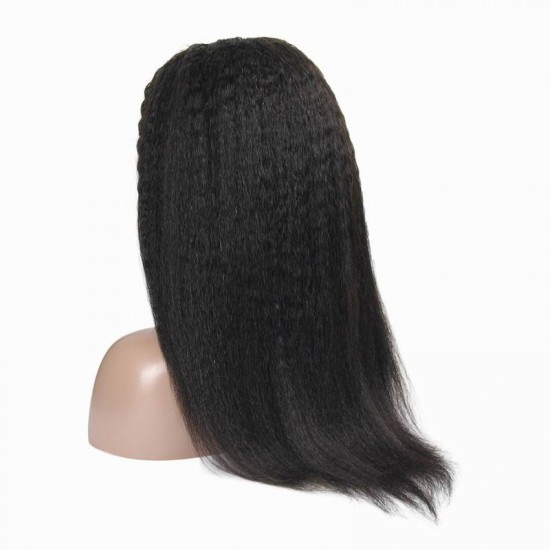 Merula Hair Kinky Straight U Part Wigs 100% Human Hair remy Virgin Hair half Wigs Glueless leave out 200% Density Merula Hair Kinky Straight U Part Wigs 100% Human Hair remy Virgin Hair half Wigs Glueless leave out 200% Density
